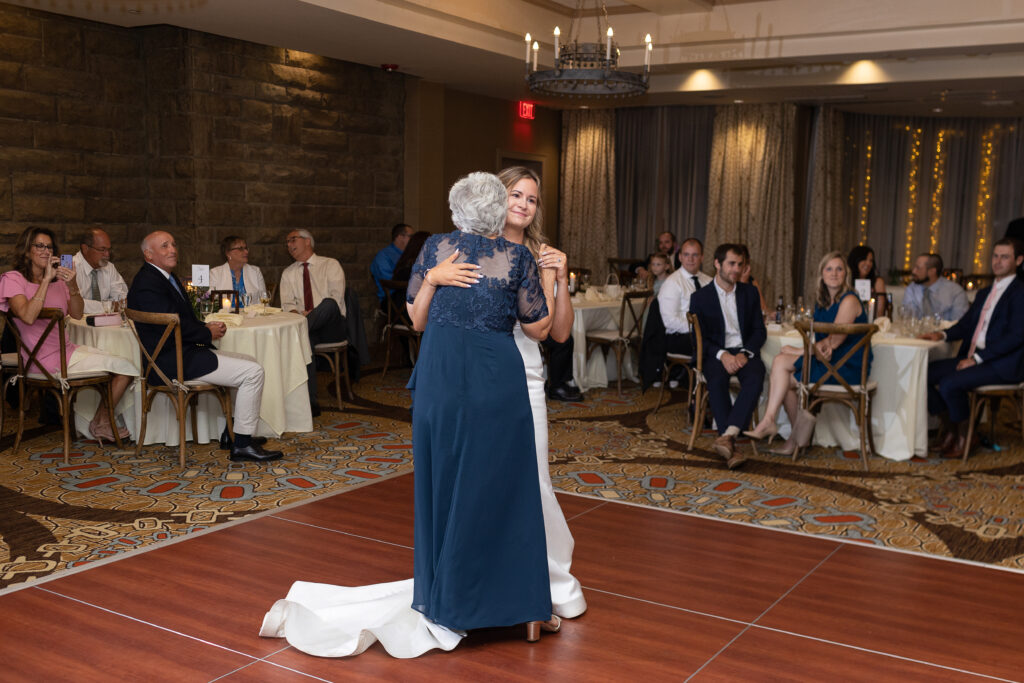 Bride/Mother Dance at Becca & Jordan's Wedding Reception