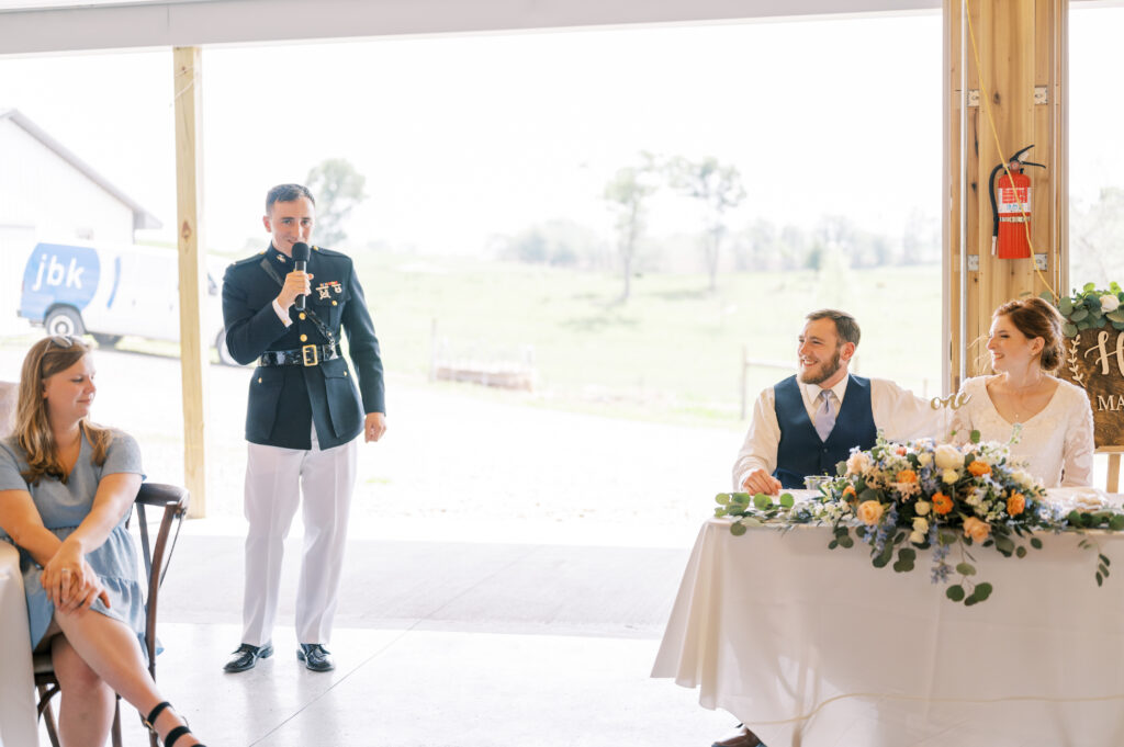 Best Man Speech at Matthew & Kate's Wedding Reception in Amsterdam, Ohio