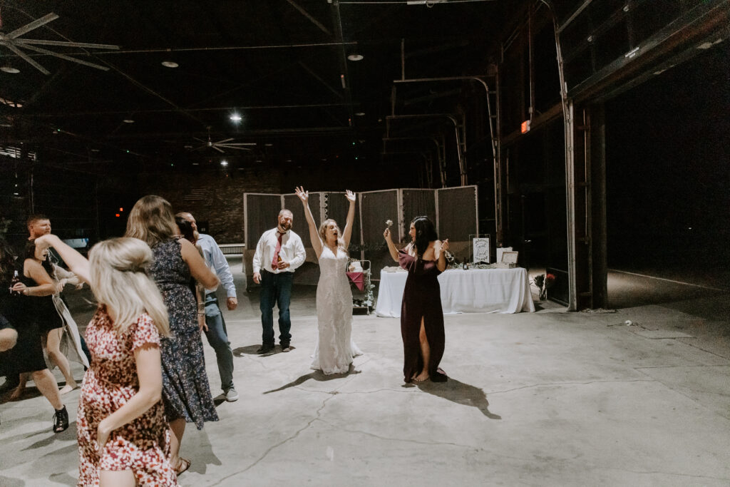 More dancing at Travis & Amanda's Wedding Reception at the Schnormeier Center In Mount Vernon, Ohio