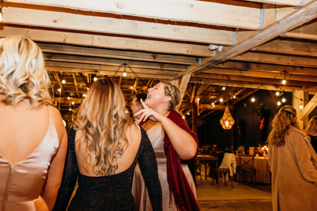 More dancing at Elizabeth & Brandon's Wedding Reception at the Rural Society at Warwick Farms in Mt. Vernon, OH