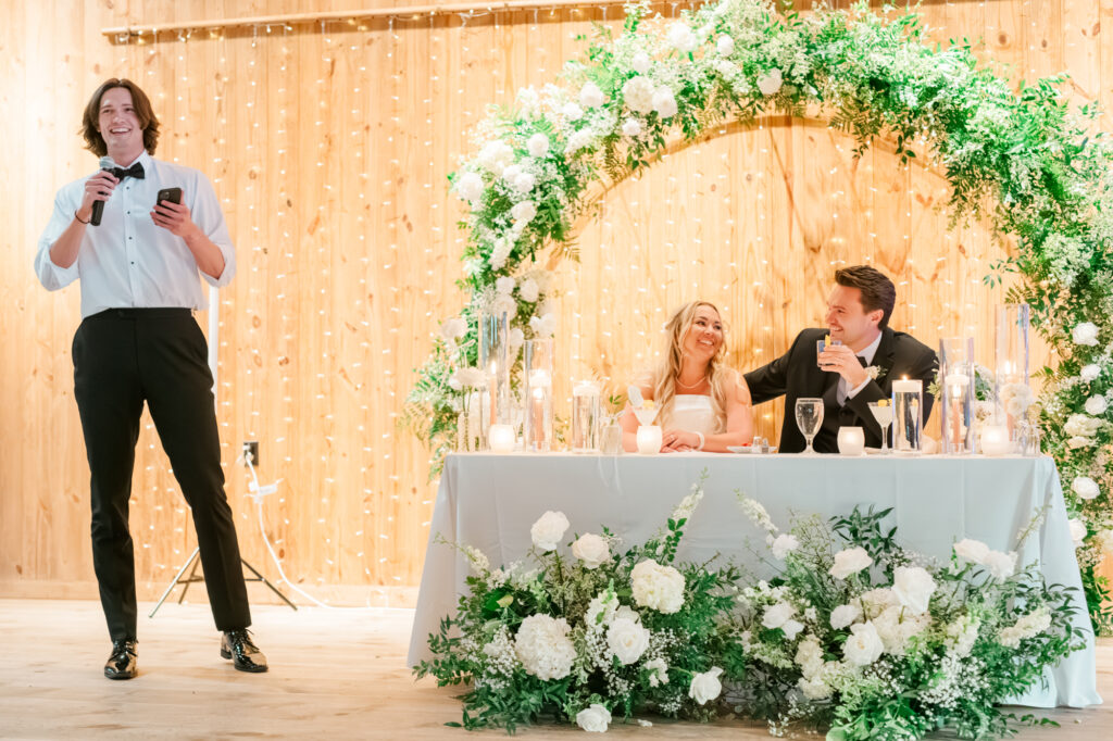 A speech from the best man at Anna & Codey's Wedding Reception in Westerville, OH