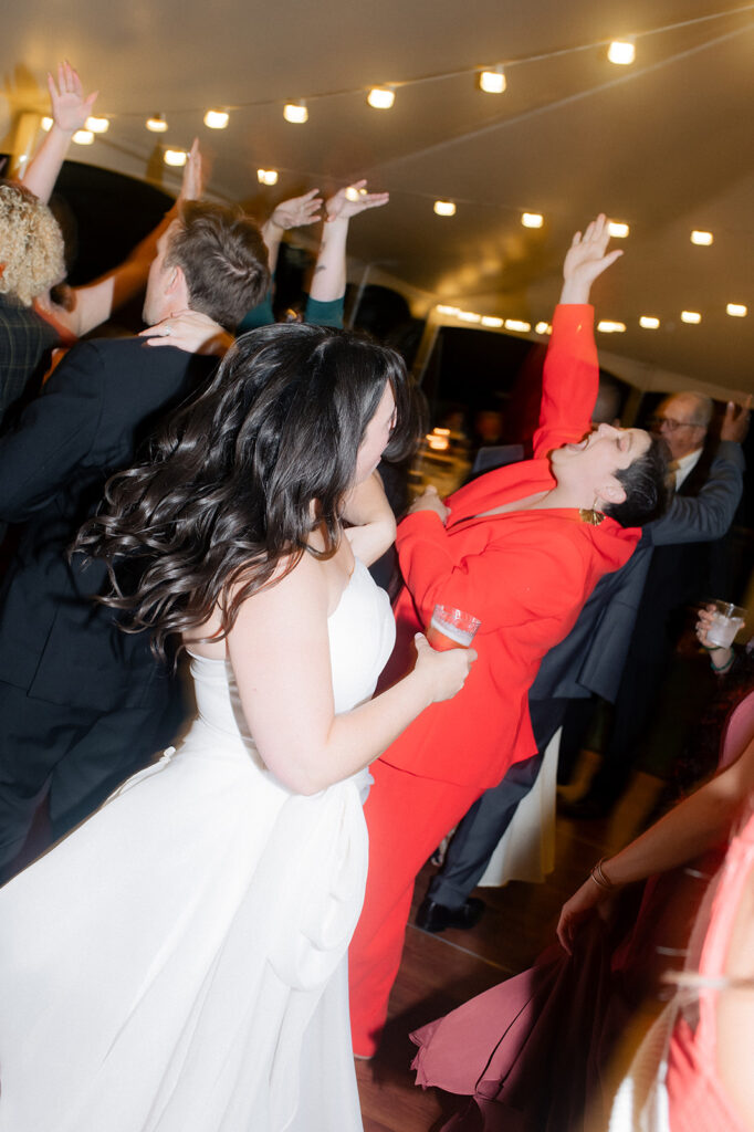 More good times on the dance floor at Carly & Roy's Wedding Reception