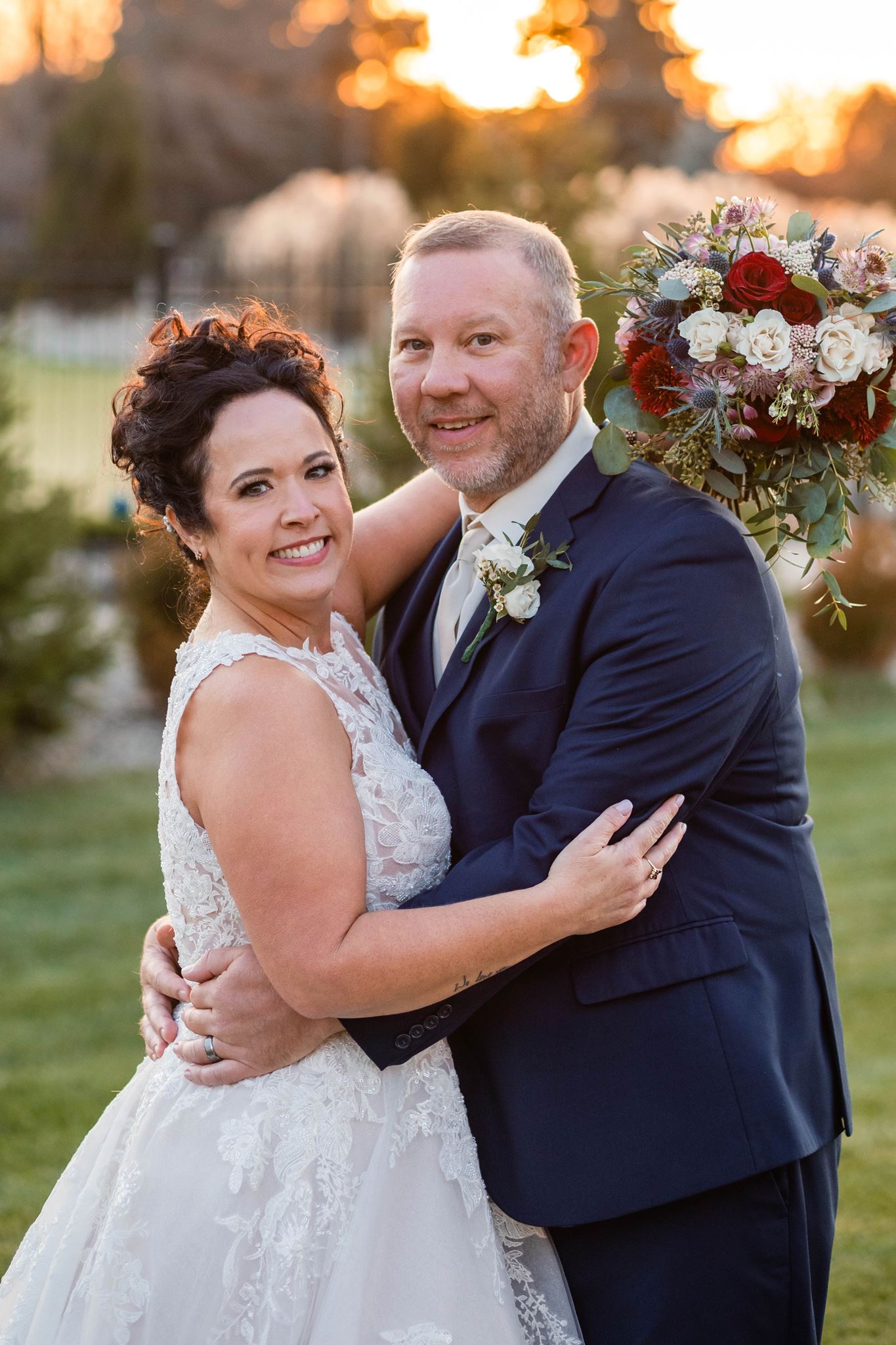 Heidi & Rusty’s November Wedding at The Wenbeck Wedding & Events Center in Lewis Center, OH