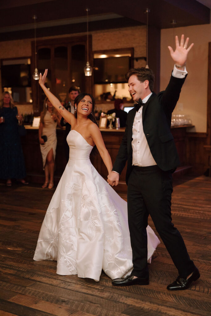 Shannon & Brady's first dance at their Wedding Reception in The Club at Corazon