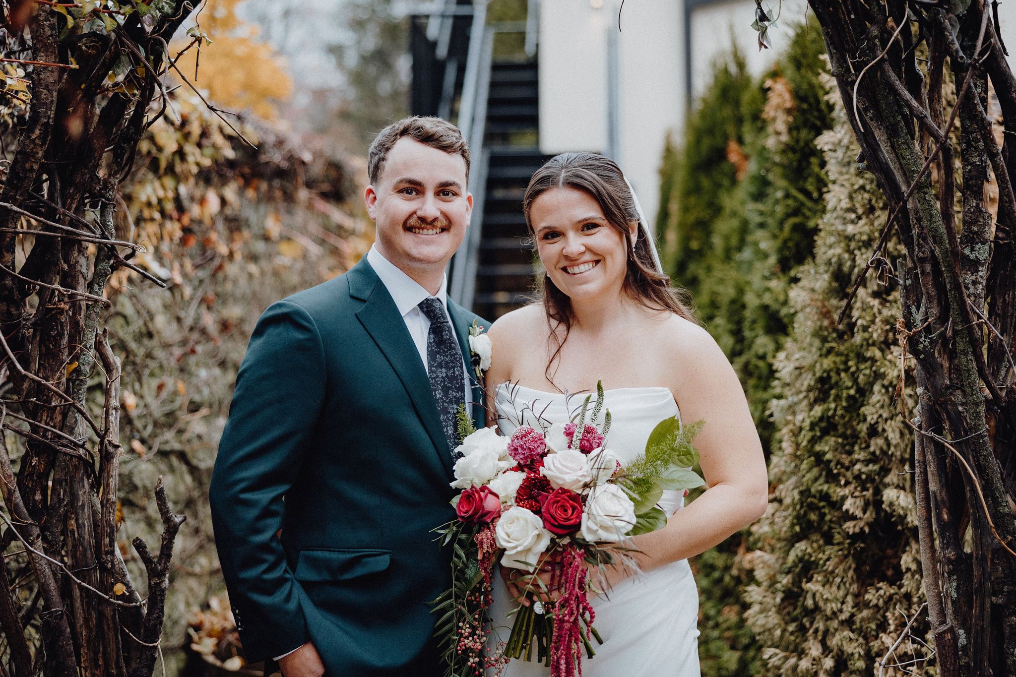 Morgan & Jonny’s November Wedding at Granville Inn in Granville Ohio